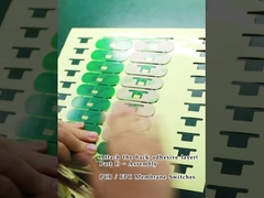 Прикрепить задний клейкий слой ((часть I)