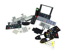 Силиконовая резиновая клавиатура/силиконовая резиновая клавиатура, Китайский ведущий поставщик мембранных переключателей для печатных плат и